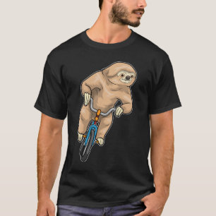 Faultier Fahrrad T-Shirt