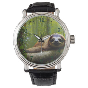 Faultier Fauler Nachmittag, Herren Uhr