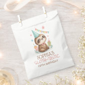 Faultier Faultier-tastische Kindergeburtstag Geschenktütchen (Ausgeschnitten)