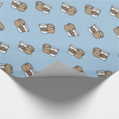 Faultier Geschenkpapier (Ecke)