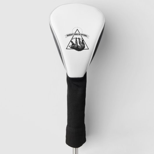 Faultier Golf Headcover (Vorderseite)