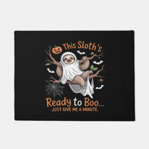 Faultier Halloween Faultiere Süße Fledermaus Vampi Fußmatte