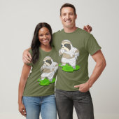 Faultier-Halloween-Mumie T-Shirt (Unisex)