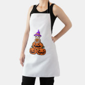 Faultier Halloween Premium T-Shirt Schürze (InSitu)