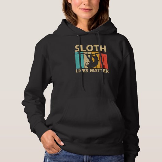 Faultier Hoodie (Vorderseite)