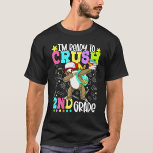 Faultier Ich Bin Bereit 2. Klasse Zu Zerstören T-Shirt