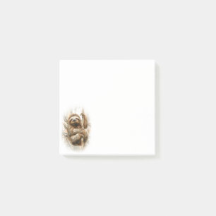 Faultier im Regenwald Post-it Klebezettel