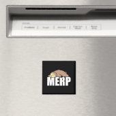 Faultier Internet Dank Meme Merp Magnet (In Situ (Geschirrspüler))