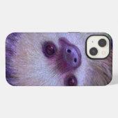 Faultier iPhone Hülle (Rückseite (Horizontal))
