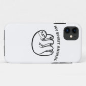 Faultier ist mein Geist Case-Mate iPhone Hülle (Rückseite (Horizontal))