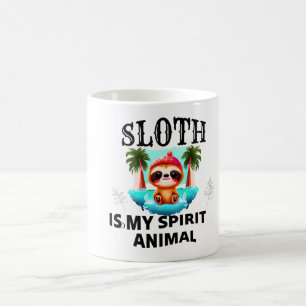Faultier ist mein Seelentier - Süße Kaffeetasse