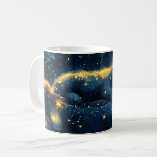 Faultier Kaffeetasse (Vorderseite Links)