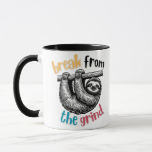 Faultier-Kaffeetasse Tasse