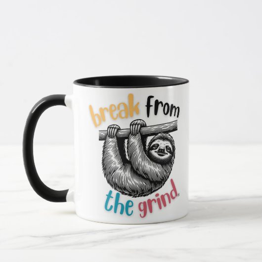 Faultier-Kaffeetasse Tasse (Links)