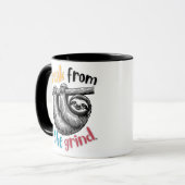 Faultier-Kaffeetasse Tasse (Vorderseite Links)