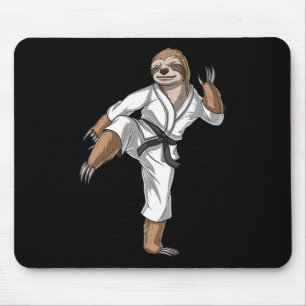 Faultier Karate Kickboxen Taekwondo Muay Thai Mart Mousepad
