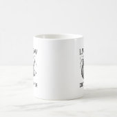 Faultier Lebe Langsam Lustiger Becher Kaffeetasse (Mittel)