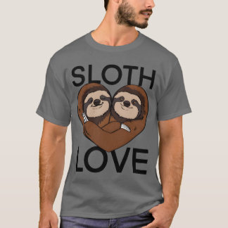 Faultier Liebe lustig T-Shirt