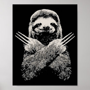 Faultier Lustiges Kostüm Geschenk Für Faul S Poster