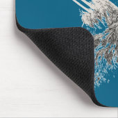 Faultier Lustiges Kostüm Geschenk für Faule  Mousepad (Ecke)