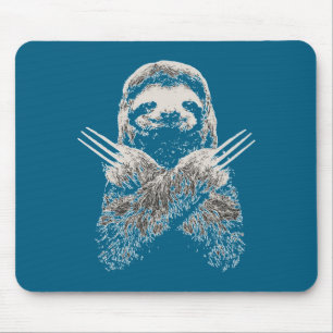 Faultier Lustiges Kostüm Geschenk für Faule  Mousepad