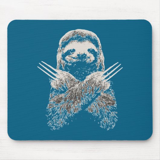 Faultier Lustiges Kostüm Geschenk für Faule  Mousepad (Vorne)