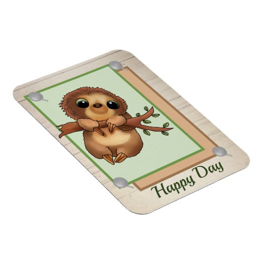 Faultier Magnet (Rechte Seite)