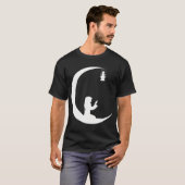 Faultier-Meditation. T-Shirt (Vorne ganz)
