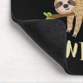 Faultier mein Seelentier Mousepad (Ecke)