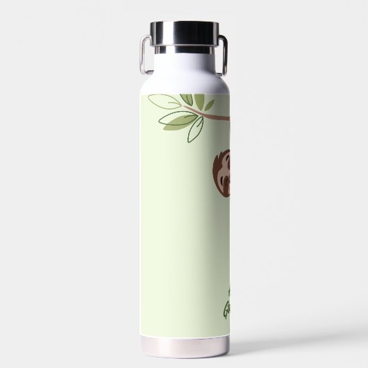 Faultier mit Ananas Trinkflasche (Vorne)