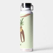 Faultier mit Ananas Trinkflasche (Rückseite)