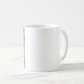 Faultier mit interessanter Aussicht auf Kaffee Kaffeetasse (VorderseiteRechts)