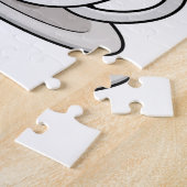 Faultier mit Kaffee-Cup Puzzle (Seite)