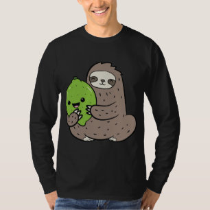 Faultier mit Limonem Obst Niedlich Limon und leich T-Shirt