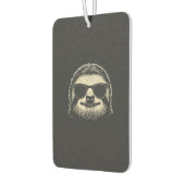 Faultier mit Sonnenbrille Grafik Faultier-Shirt Mä Autolufterfrischer (Links)