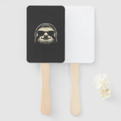 Faultier mit Sonnenbrille Grafik Faultier-Shirt Mä Fächer (Vorne und Hinten)