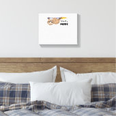 Faultier-Modus Classic T-Shirt Leinwanddruck (Insitu (Schlafzimmer))