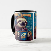 Faultier-Modus Tasse (Vorderseite Links)