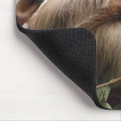 Faultier niedlich. mousepad (Ecke)