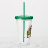 Faultier-Pärchen Acryltrinkbecher (Rechts)