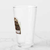 Faultier-Pärchen Glas (Links)