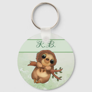 Faultier persönlich schlüsselanhänger