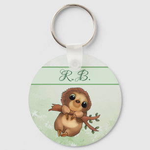 Faultier persönlich schlüsselanhänger