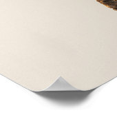 Faultier Postbote Poster (Ecke)