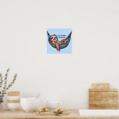 Faultier-Poster zum Entspannen Poster (Küche)