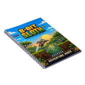 Faultier, Retro-8-Bit-Pixelkunst Notizblock (Rechte Seite)