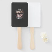 Faultier-Schlafparty-Trupp Kinder Mädchen Übernach Fächer (Vorne und Hinten)