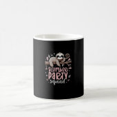 Faultier-Schlafparty-Trupp Kinder Mädchen Übernach Kaffeetasse (Mittel)