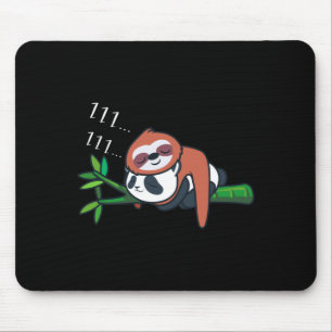 Faultier-Shirt Männer Frauen Kinder Faultier-Fan P Mousepad