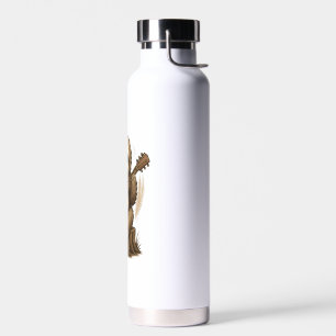 Faultier spielt Gitarre Trinkflasche
